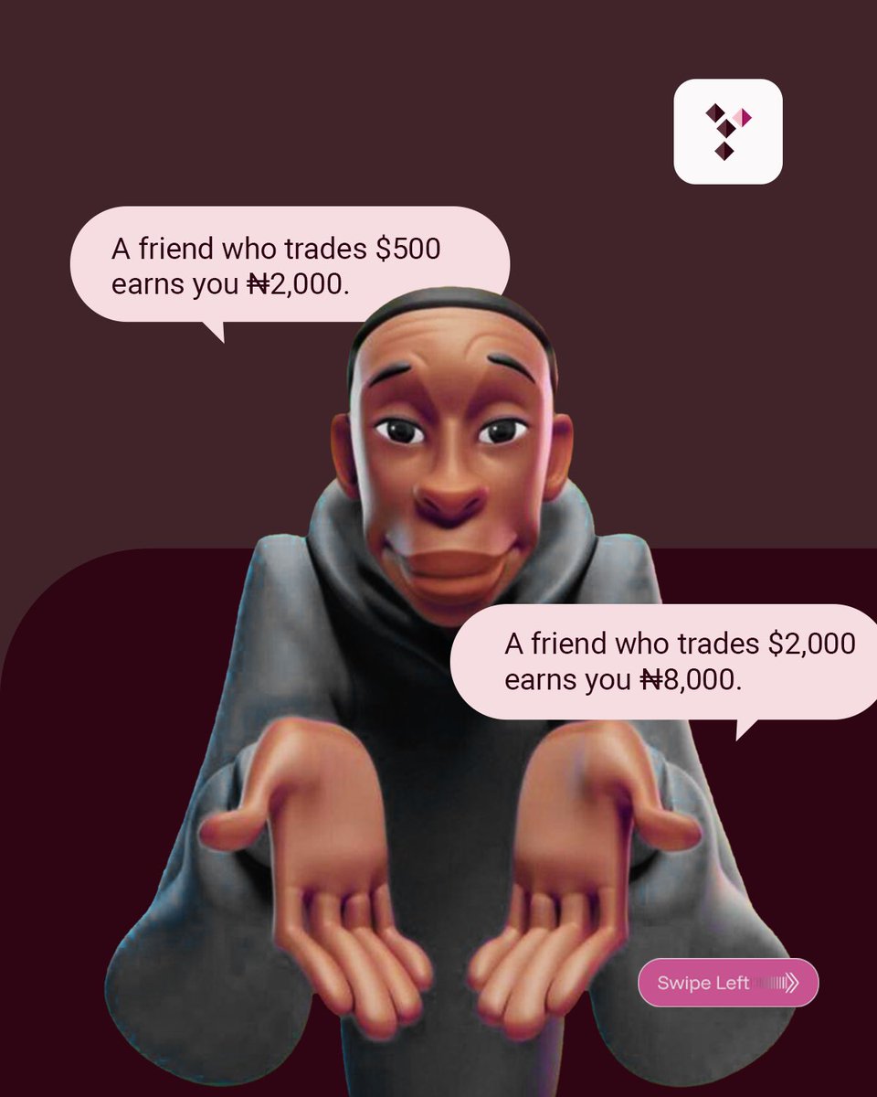 yesaapp's tweet photo. Don’t just share the love, stack the reward too.🚀

#Yesa #referandearn #cryptotrade #giftcardtrade #billpayments https://t.co/QHqZhDwzwh