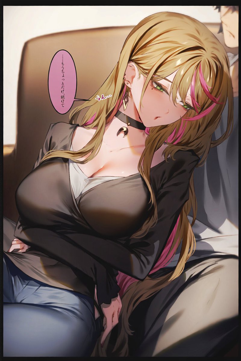 s55555s's tweet photo. 強気な幼なじみと肩もみ(2/2) https://t.co/1asvxkWn9g