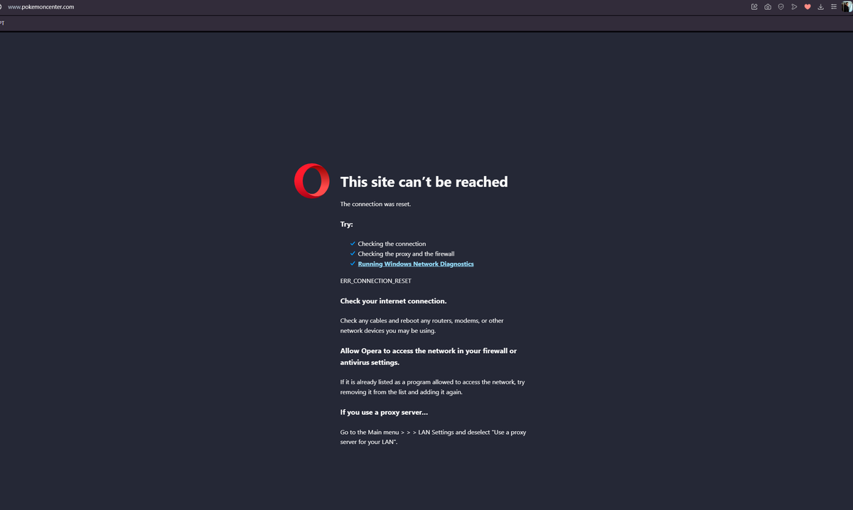 YZaveryukha's tweet photo. @PokemonRestocks can't go to the web https://t.co/mHoDshniSw