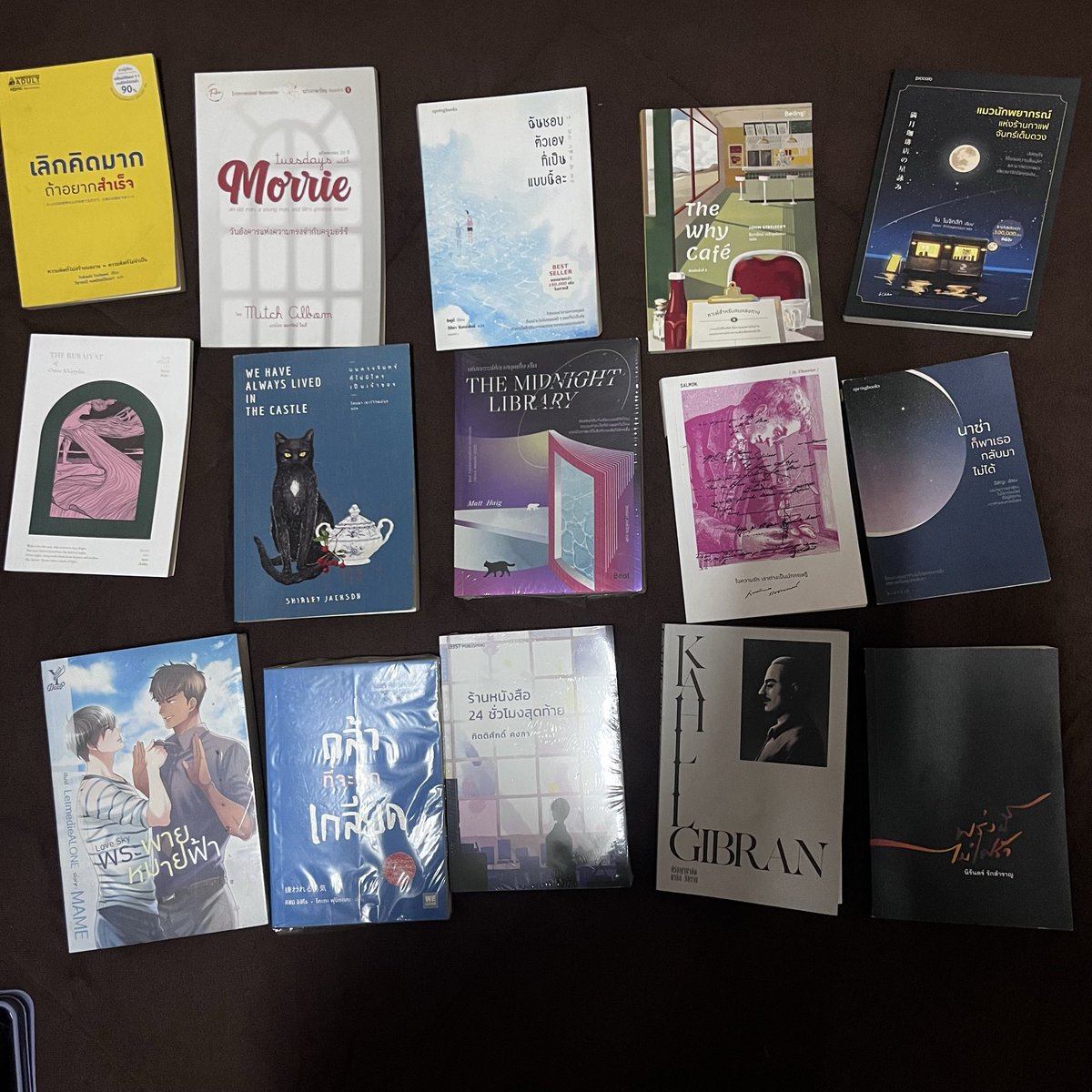 tae1someones's tweet photo. ปล่อยหนังสือ มือสอง , ในซีล ขอคนเข้าใจสภาพมือสองนะคะ กระดาษมีเหลืองขึ้นบ้าง สนใจสอบถามได้นะคะ เยอะมาก #หนังสือ #หนังสือมือสอง #หนังสือมือสองราคาถูก #หนังสือมือสองสภาพดี https://t.co/CeQCXqbE5J