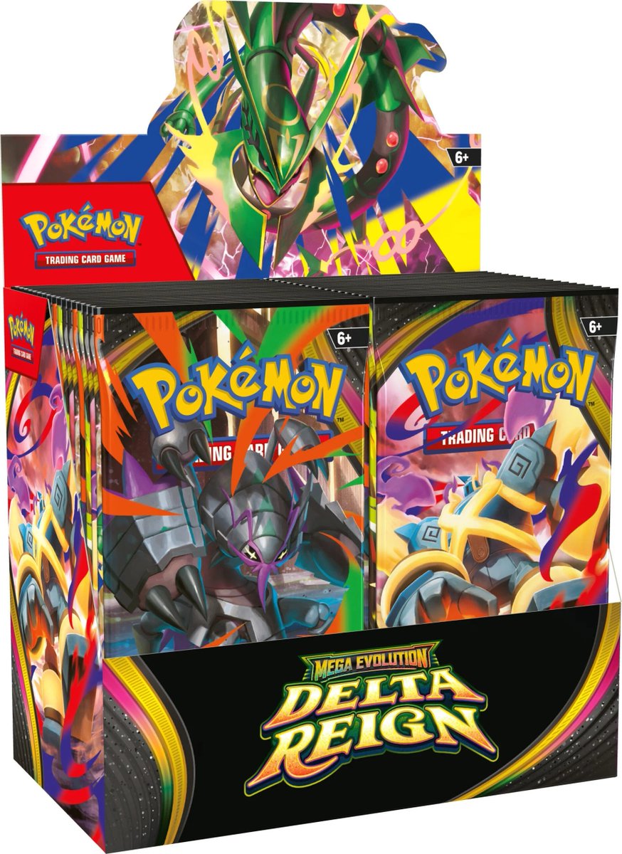 switchstock's tweet photo. Delta Reign Pre-Orders available at Pokémon Center

Pokémon Center ETB:
https://t.co/H2Wng31QdX

Booster Box:
https://t.co/9ebS2MghzR

Booster Bundle:
https://t.co/Xib9zIUBv8 https://t.co/S46j8hXUd3