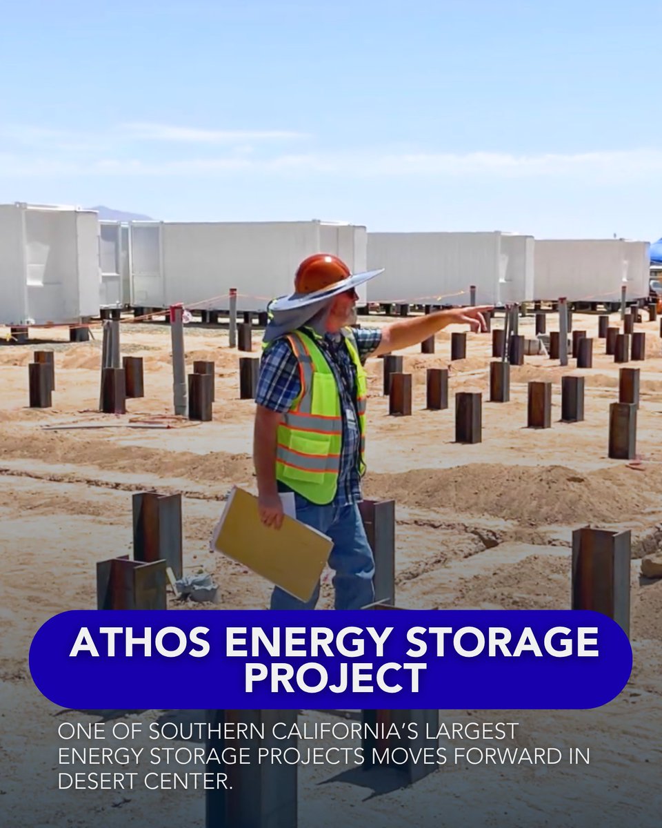 TLMARivCo's tweet photo. TLMA is powering up and moving Riverside County forward! From the Athos Energy Storage Project to new ADU rules, affordable housing, and major transportation milestones, see what’s new this quarter. Get the full stories in the TLMA Telegram https://t.co/wYIaYrsRcU. #RivCo #TLMA https://t.co/wlVEBMgVG3
