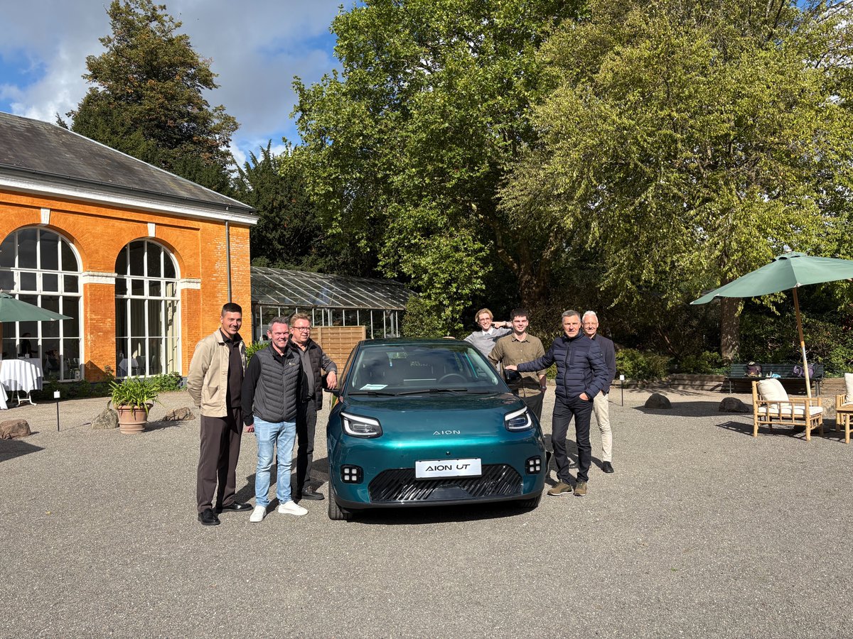 GAC_MOTOR's tweet photo. Three moments. One big step for GAC in the Nordics.🚗
🚢 AION UT shipments set sail for the Nordic market.
🛣 Nordic media got behind the wheel in Copenhagen.
✨ GAC officially launched in Denmark and Norway.
AION UT is also among the candidates for the 2027 Car of the Year award. 🏆
From first shipments and firsthand drives to a growing local presence, our Nordic journey is underway. And there’s more to come. ⚡🌿
Follow @GACEurope for more updates.
Learn more: https://t.co/HSJ2mJjr2J
#GAC #WhereCraftMeetsTechnology #AIONUT #launch #GACTheEngineers