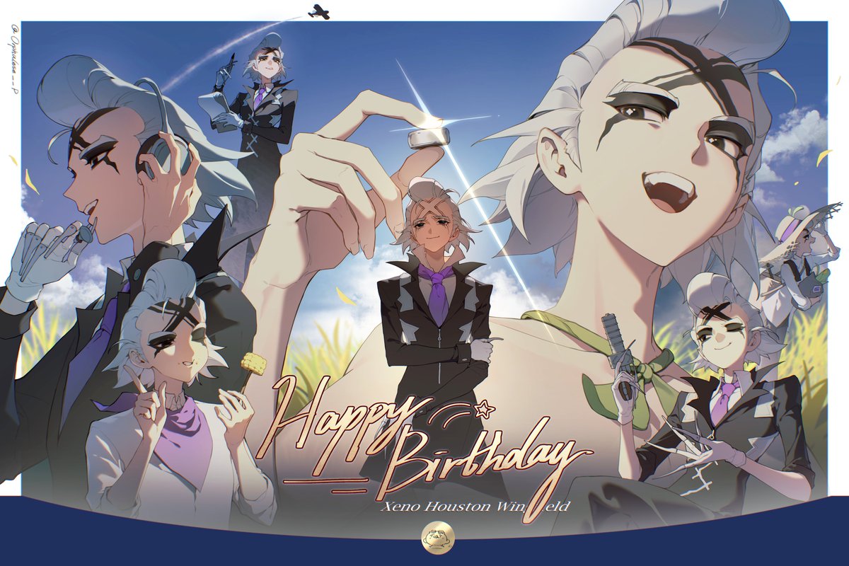 Orphalese__P's tweet photo. #ゼノ・ヒューストン・ウィングフィールド誕生祭2026 #DrSTONEゼノ誕生祭2026
生日快乐杰诺老师~~ https://t.co/BthQ3RDX1T