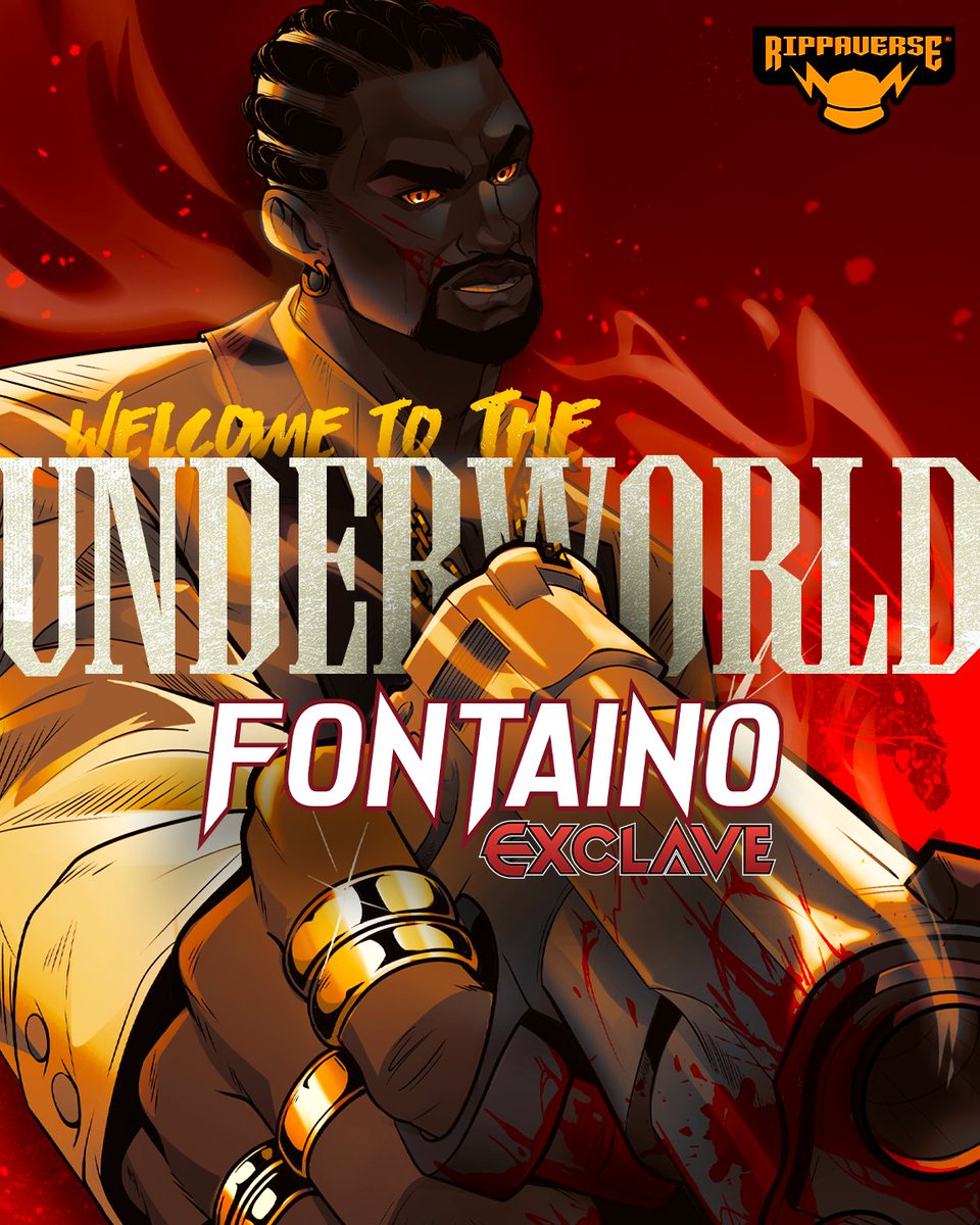 TheRippaverse's tweet photo. Fontaino may be king of the Florespark Underworld... but who gets to say what happens in the Underearth? I don't think Fontaino is worried about it... Pre-order Fontaino: Exclave #1 to get into it https://t.co/gX1HvBC0o0 https://t.co/peIh3JuIxE