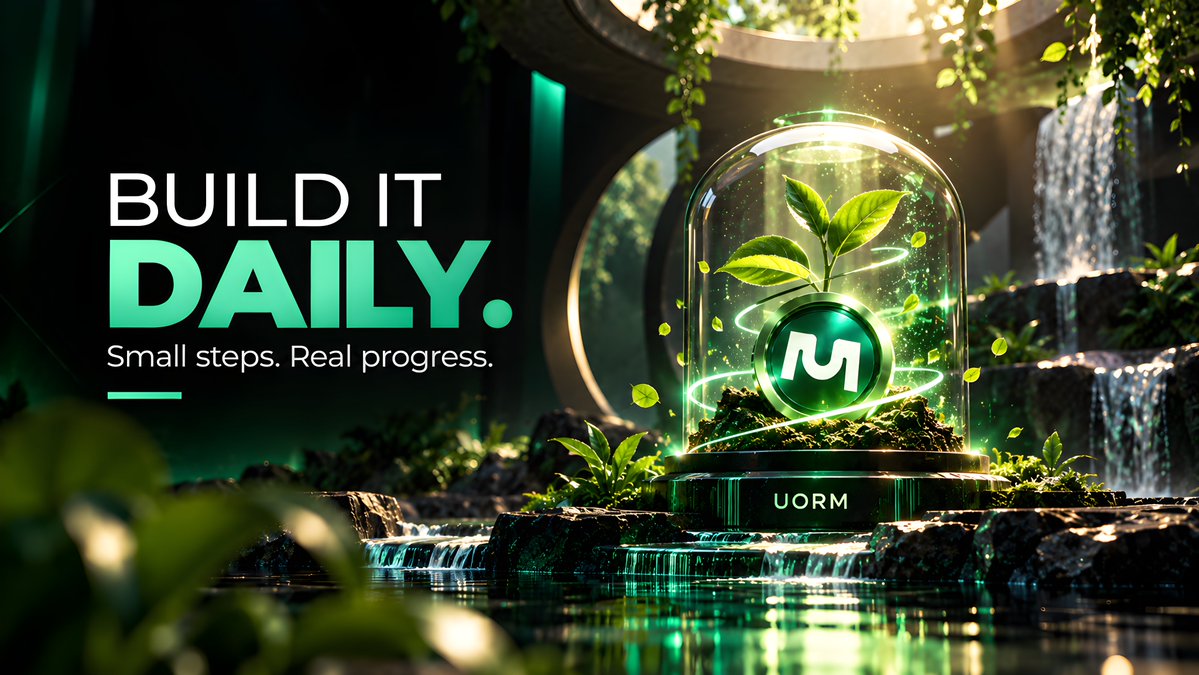 uormapp's tweet photo. Build It Daily.
Big progress doesn’t happen overnight. It starts with small steps, repeated every day.

Keep mining, stay consistent, and keep building your UORM journey one day at a time.

Small steps. Real progress.
#UORM #Mining #Crypto #MobileMining https://t.co/tvPmdikO8c