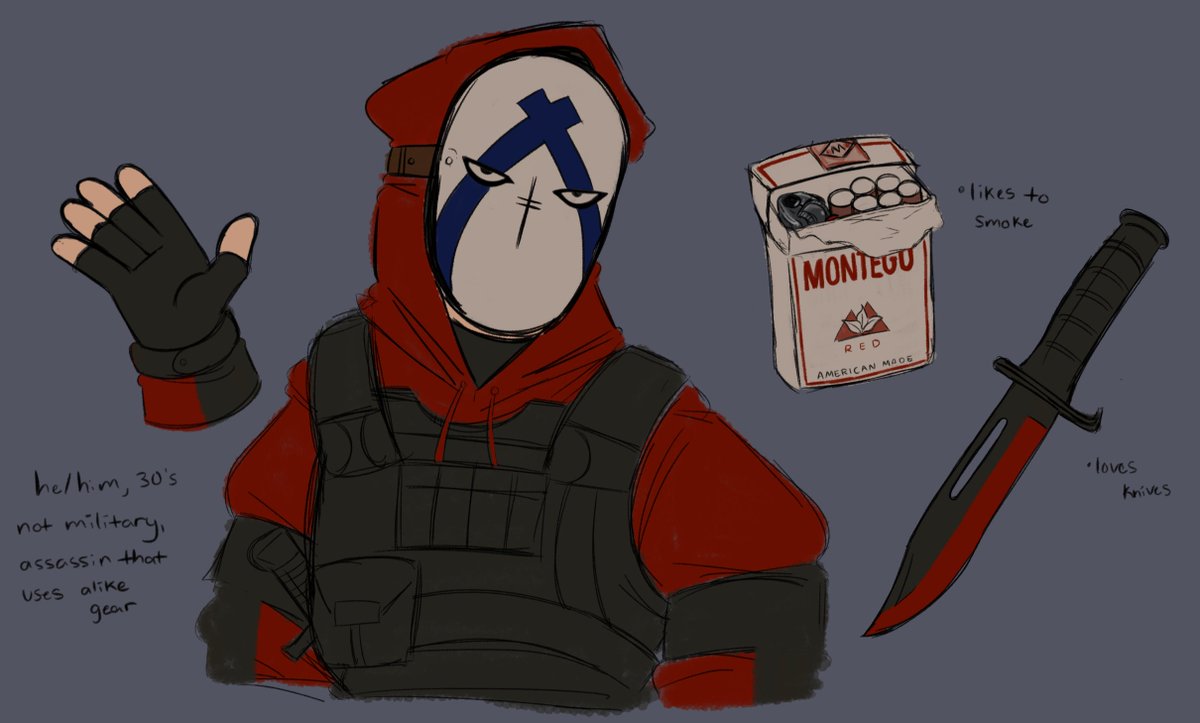 gazingstarz_'s tweet photo. still deciding what to name him..

🔪 tags;
#art
#militarygear
#mydesign https://t.co/3fMK0Kx9EO