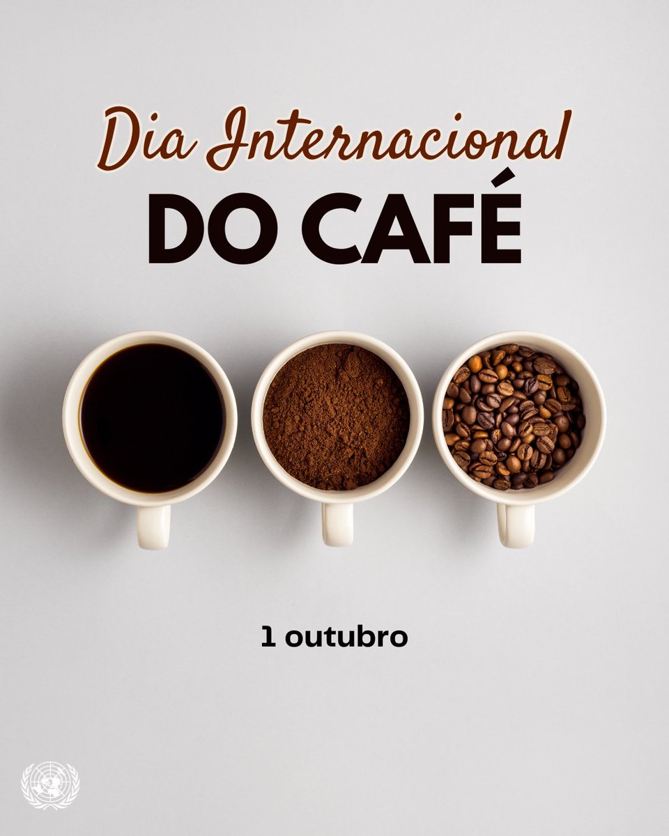 NacoesUnidas's tweet photo. O café é apreciado em todo 🌎 e garante o sustento de milhões pessoas.

A ONU apoia produtores, práticas resilientes ao clima e um setor cafeeiro + sustentável.

No #DiaInternacionalDoCafé, celebramos essa bebida popular e as pessoas q a tornam possível.

https://t.co/CGCggmmCkW https://t.co/c12Yb0Yeyj