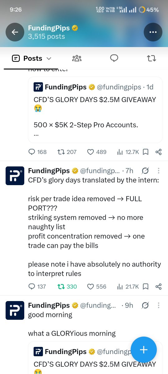 Cyfrintoken's tweet photo. @fundingpips I have never any ever think that funding pips gives this much to the traders love you guys 
@JSSBennett 
@kdhdbbdhnduh @NSampreeth84084 @PavanRanaRSS https://t.co/hBEywtTJsl