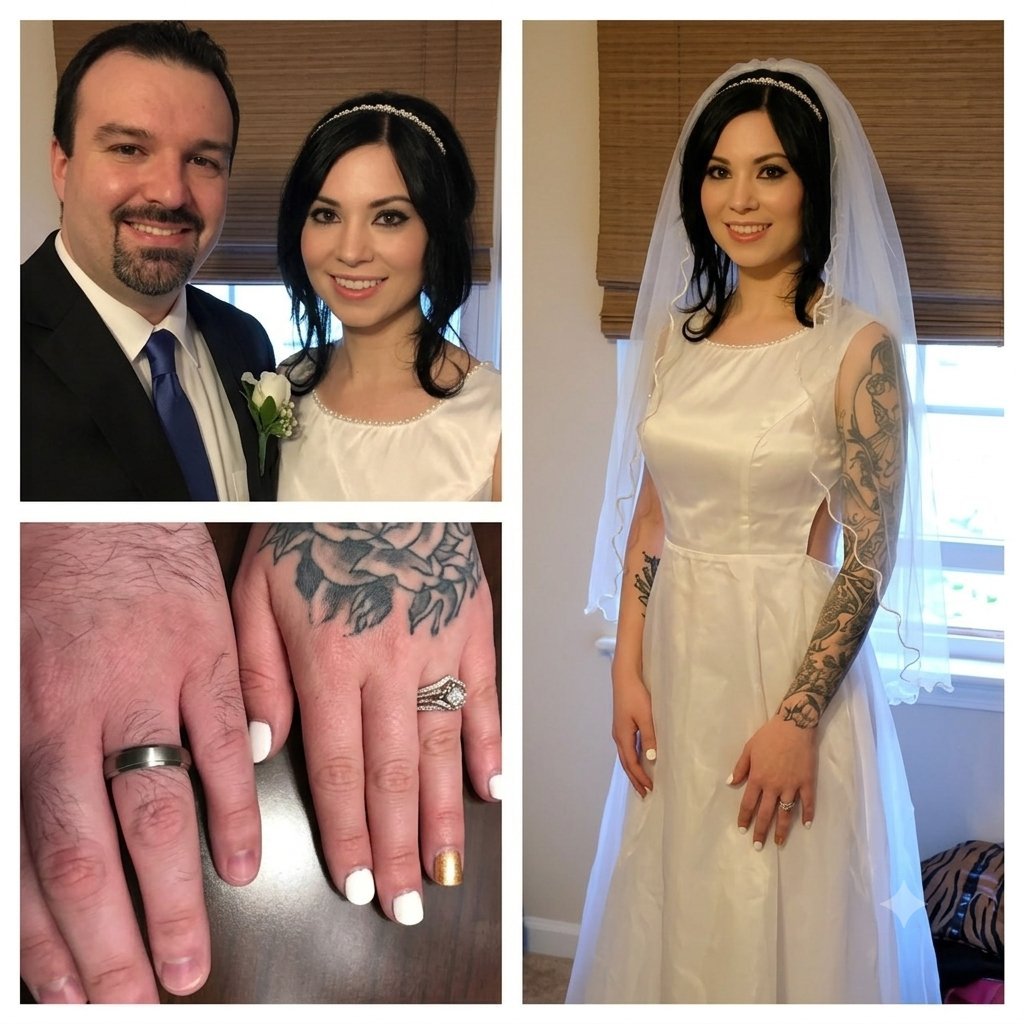 UT92692's tweet photo. @MelonieMac Congrats on marrying @TheyCallMeDSP hope this one isnt gay https://t.co/1M8QdGZksS