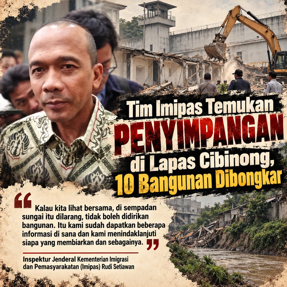 advasarimut's tweet photo. keren tim imipas action cepat di lapas cibinong https://t.co/z6bVOCAxJk