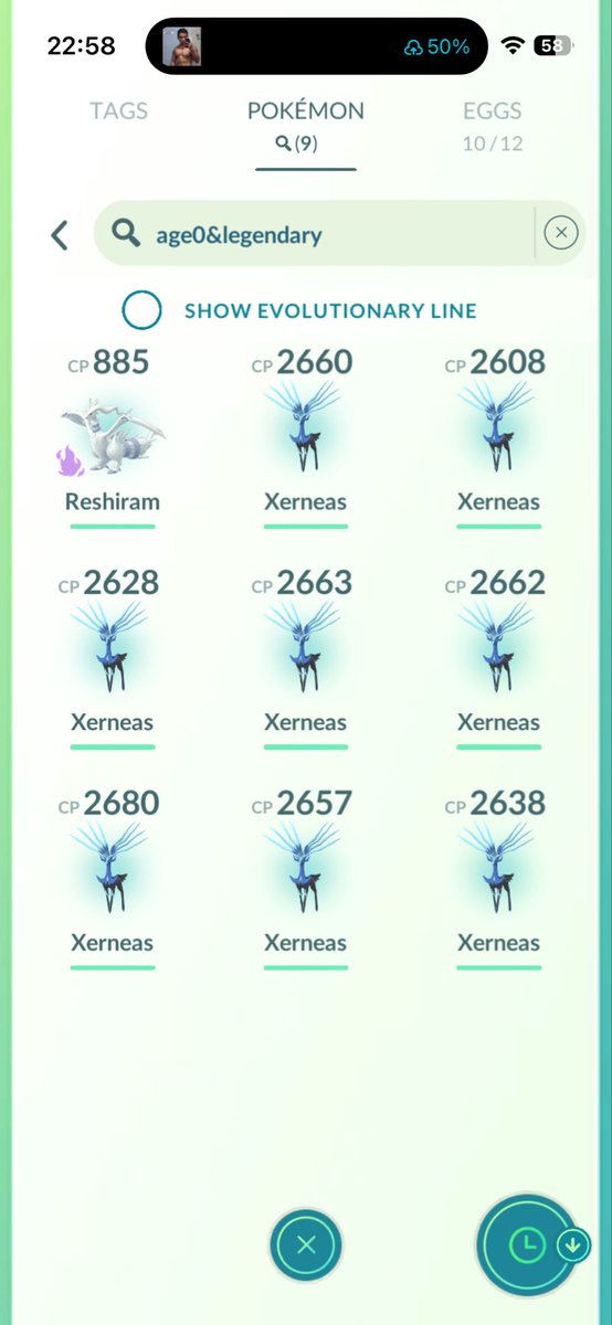 JustbeFhrell's tweet photo. Raid hour haul... no shiny Xerneas but found Giovani and Shadow Reshiram...
autocatcher also found ✨Smoliv https://t.co/okeGEc36If