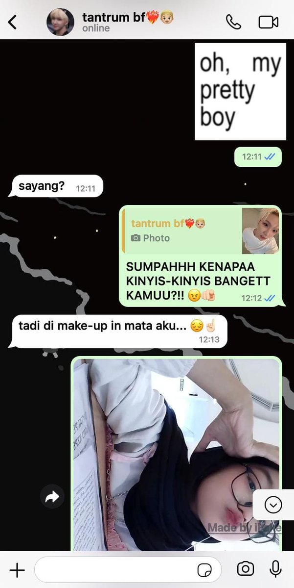 merbleuevy's tweet photo. capek nugas diperpus malah jackpot dapat pap dari mY NTikKk~ 😳🫰🏻 (takut kalah cantik, tapi kami berdua kan sama-sama ntikk)

wOonhAk × vEey one tweet 🙈🙉
#ODSD #ONEDOORSelcaDay #Woonhak #운학  #ONEDOOR #BOYNEXTDOOR @BOYNEXTDOOR_KOZ https://t.co/tAoqW644o9