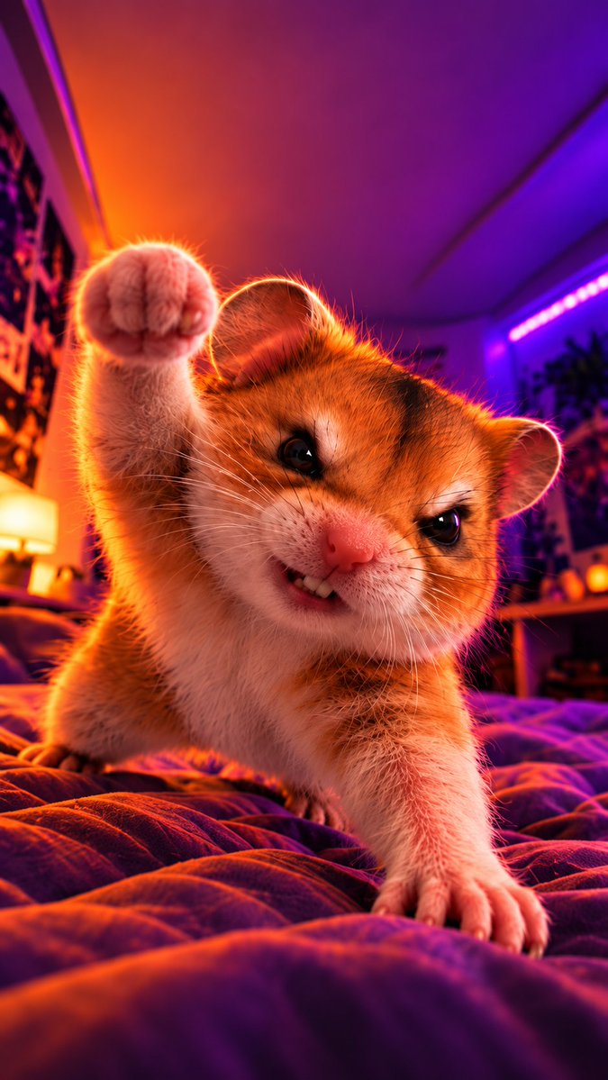 rollercoin_com's tweet photo. We "Hamsterfied" it a bit with a RollerCoin spin...

Rollers, drop your wallpaper, we wanna see it! https://t.co/dp3f7ecmdf