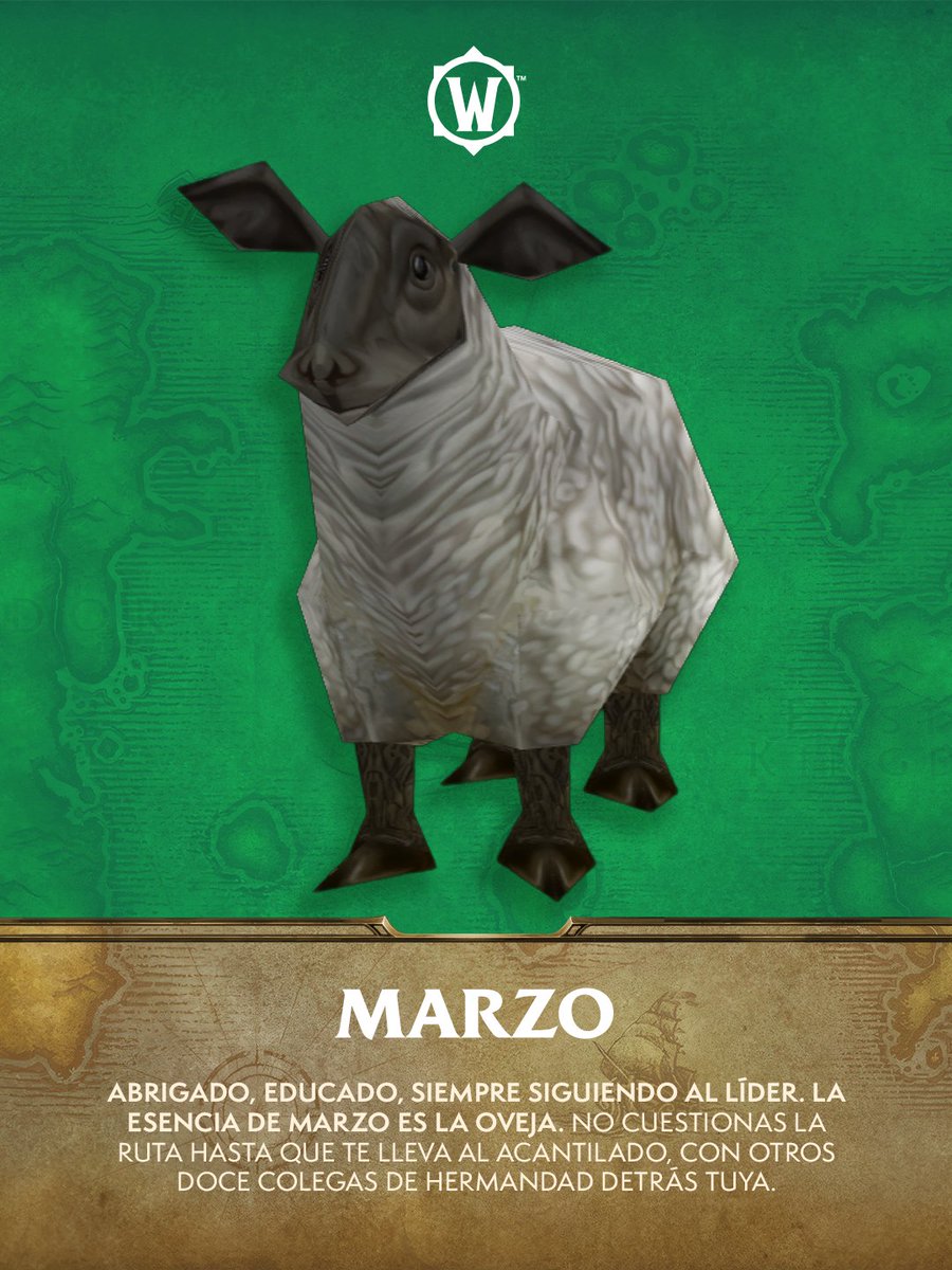 Warcraft_ES's tweet photo. ¡Tu mes de nacimiento, tu criatura de Forever! ✨

Hay algunas criaturas adorables en Azeroth, ¿pero cuál te define? https://t.co/xdsGfLjevP