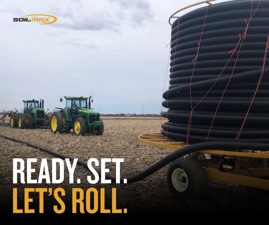 soilmaxdotcom's tweet photo. When you're ready to roll, so is the Soil-Max equipment lineup. 

DIY tile drainage installs done your way, on your time.

https://t.co/4qVFo55ZYq https://t.co/DhJvVPlDb8