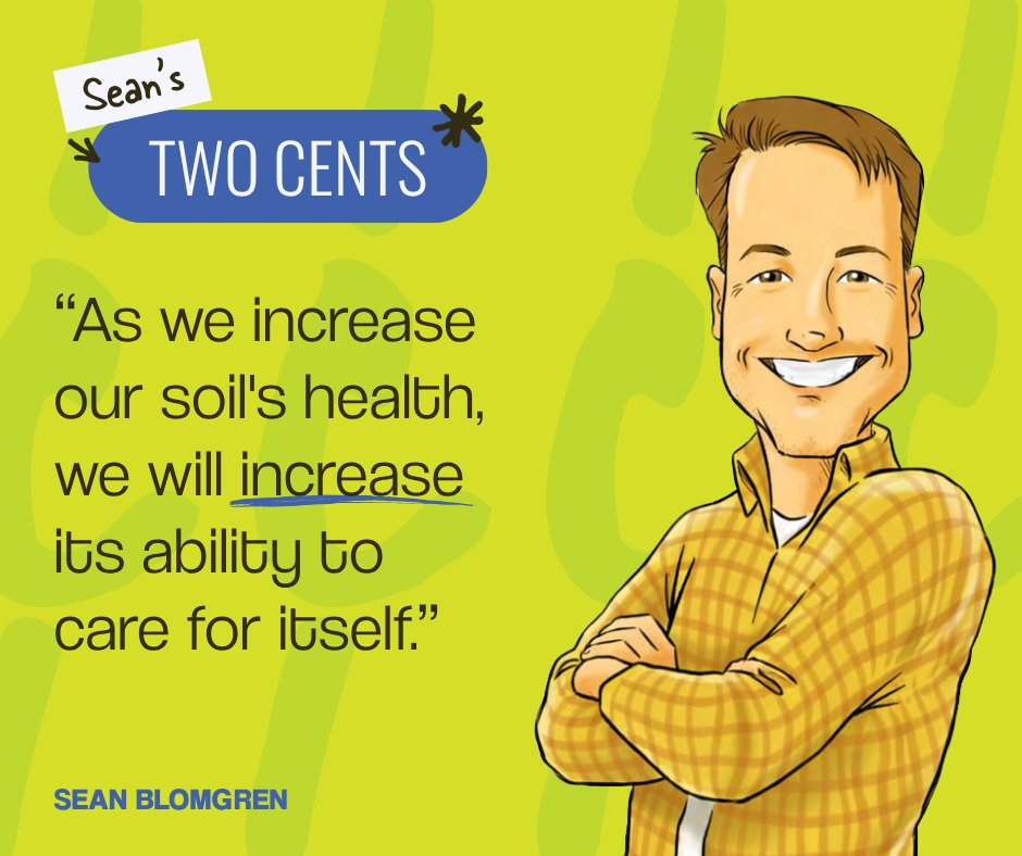 PenneyPodcast's tweet photo. Soil health. It’s a hot topic, and we’re talking about it. 🌱

Dr. Chad Lee helped Sean realize that the better we manage our soils, the more self-sufficient they can become.

Find out how: https://t.co/jUyHDs4EY8
🎙️ @seanblomgren https://t.co/S8P0CsG17w
