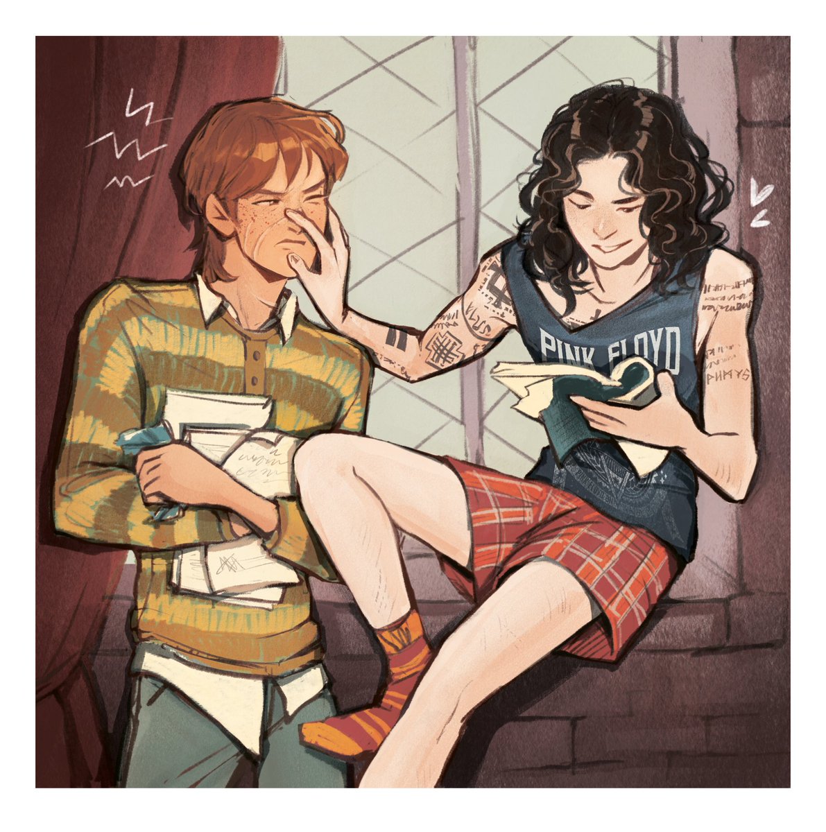 darinaursus's tweet photo. #wolfstar #remuslupin #siriusblack #marauders_co_zine https://t.co/Ko2fTgpBdi