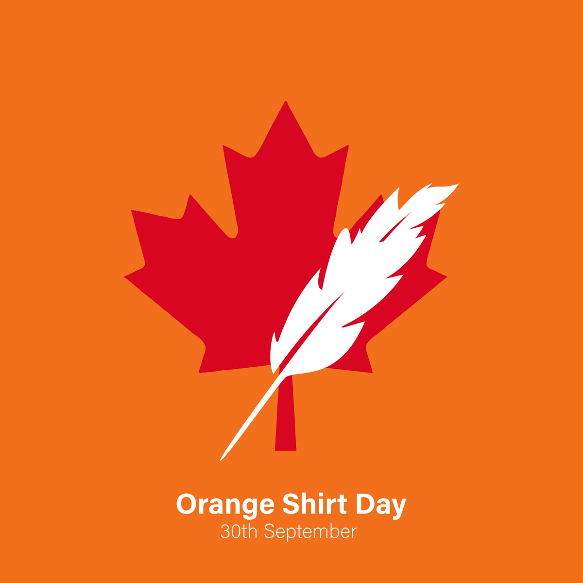EntPartners's tweet photo. Today we wear orange to honor residential school survivors &amp; remember those who never made it home. 🧡🕊️

On this National Day for Truth &amp; Reconciliation, we commit to listening, learning &amp; moving forward together in a spirit of respect &amp; healing. 🌿🇨🇦

#EveryChildMatters  #NDTR https://t.co/KmGkczndMw