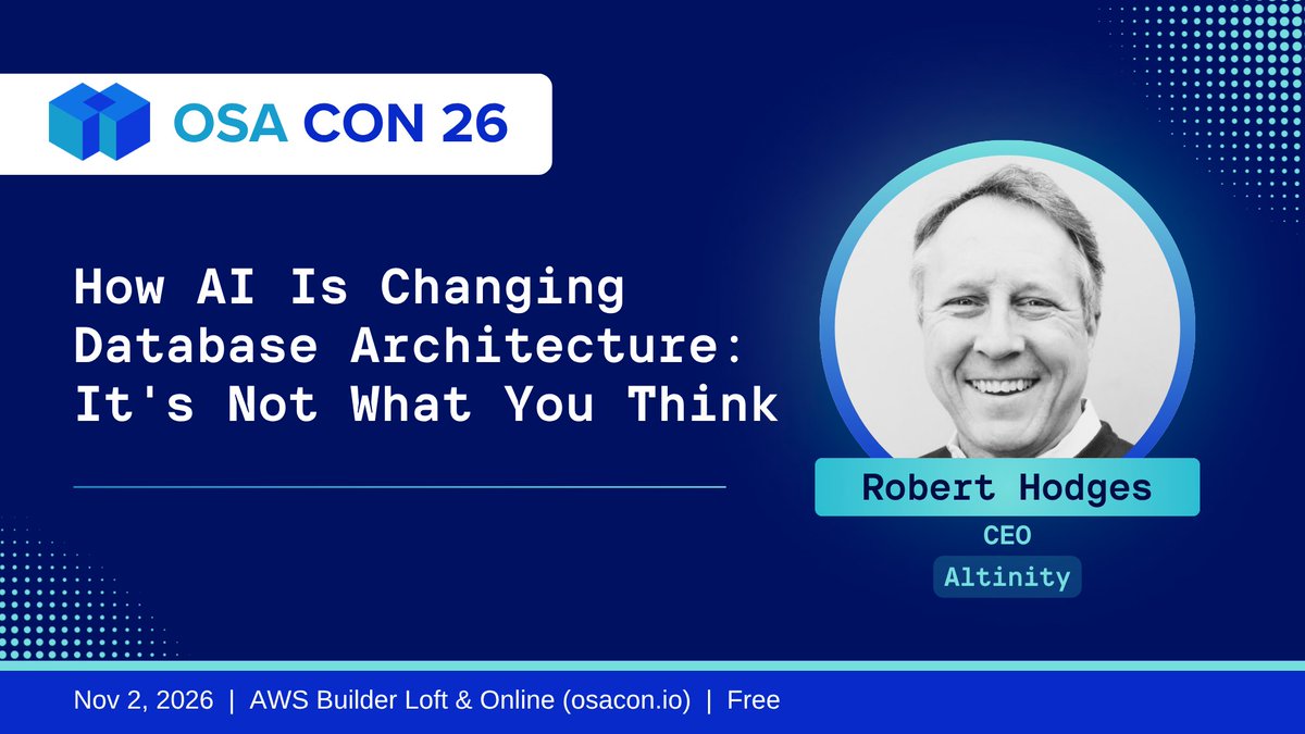 AltinityDB tweet picture