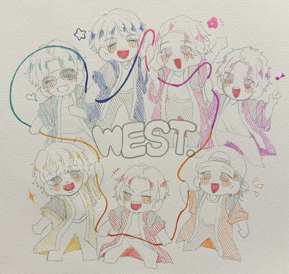 jw_sn_rm2's tweet photo. もうgroup名で呼べないけれど
あなたたちの思い描いた『虹』は忘れません
どれだけ辛く雨降る日でも
どれだけ落ち込んだ曇りの日でも
いつのまにか空いっぱいに晴れ渡る虹
ずっと照らし続けてくれてることを忘れず大切に
これまでも、これからも、ずっと大好きです
『ありがとう』

#アリガトWESTꓸ https://t.co/xOHiOOBi9l