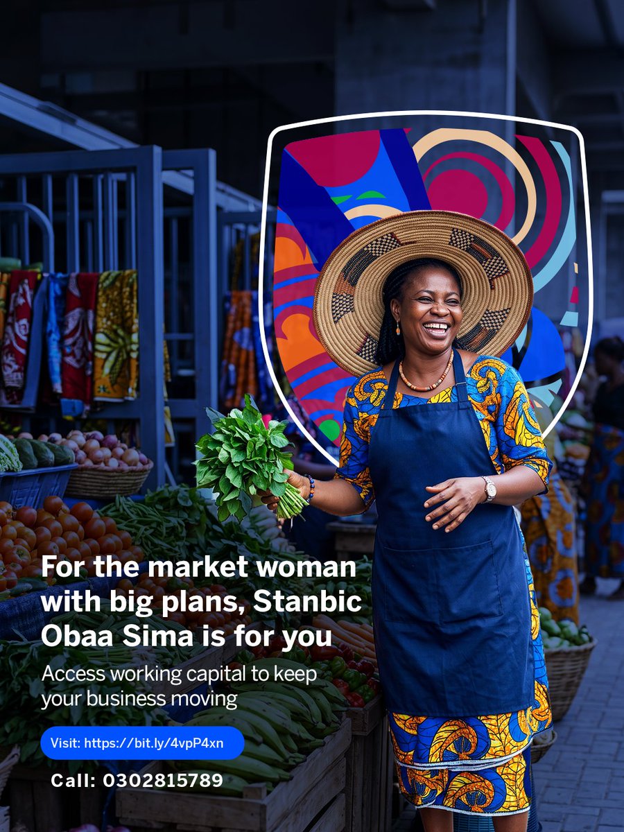 StanbicBankGH's tweet photo. You’ve always known what you are capable of. Now, you have a partner built to grow with you. Speak to us on  0302815789 to get started. 

#obaasima 
#womenBanking
#stanbicbankghana https://t.co/VwkHpMOkLl