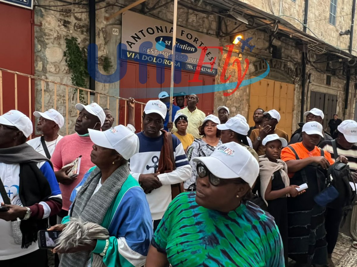 ufitfly's tweet photo. Ufitfly's Pilgrims Refilling With Classical Nigerian Meal for Lunch [Tuesday, 29/09/2026]

#Ufitfly #HolyLandPilgrimage #JerusalemTravel #NigeriaToJerusalem #Pilgrimage2026 #FaithAndTravel https://t.co/Vu0ujU9Oz8