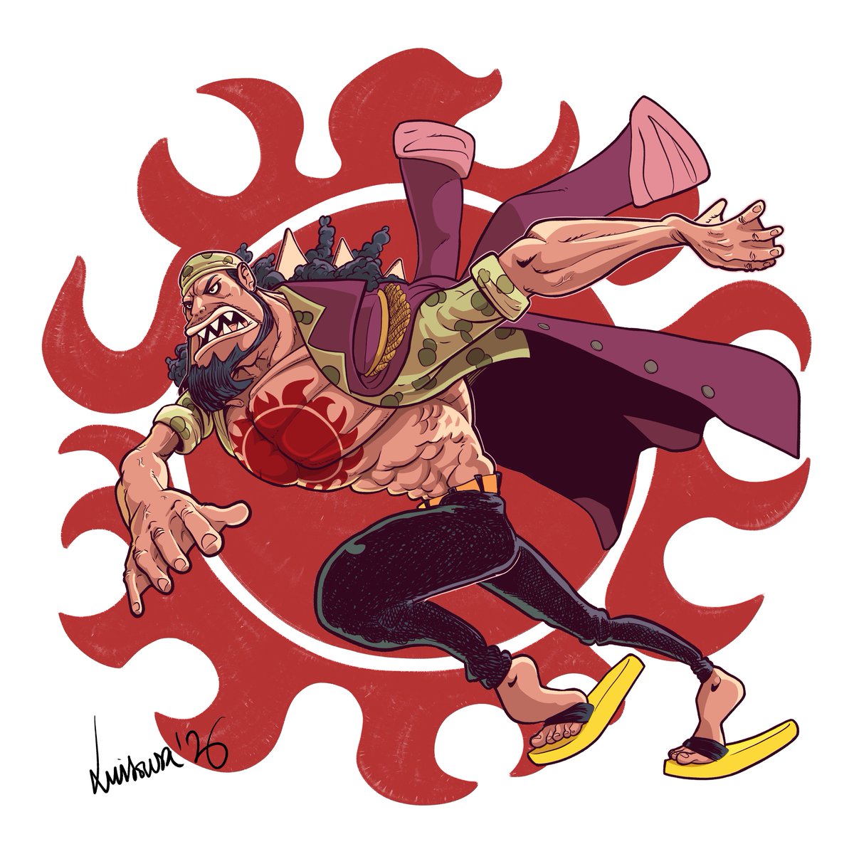 Nothing2say14's tweet photo. The Character Design Challenge from January 2026, One Piece
#wacom #clipstudiopaint
#characterdesignchallenge #conceptart #illustration #characterart #drawing #cdc #characterdesign #visualdevelopment #illustrationartists
#drawthisinyourstyle #onepiece #anime #fishertiger https://t.co/KYIHbUN5Mx