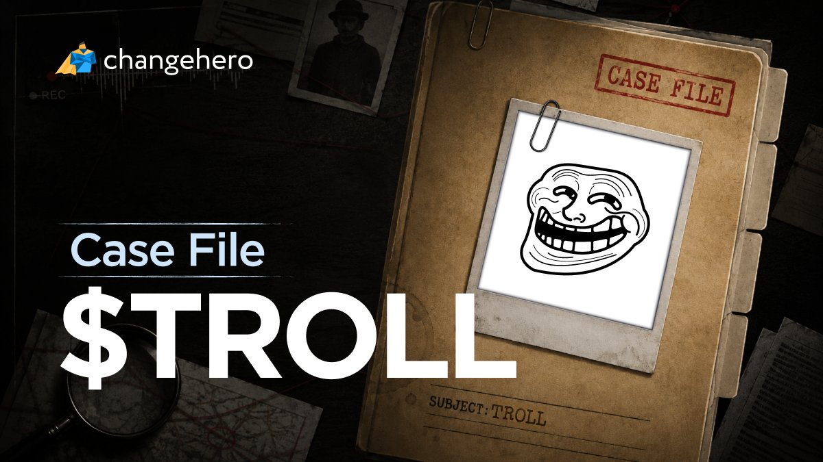 Changehero_io's tweet photo. Carlos Ramirez spent fifteen years chasing down anyone who used his drawing without asking, and then licensed it to a memecoin 😏

He drew Trollface in MS Paint in September 2008, an 18-year-old in Oakland making a comic about how pointless trolling was on 4chan. The face escaped the comic almost immediately and became the symbol of the thing it was mocking. He registered the copyright in 2010 and defended it seriously: Hot Topic paid to put it on shirts, and in 2015 a takedown notice from him got Meme Run pulled off the Nintendo eShop while the game was sitting at number five on the store.

@Troll_ started as a token nobody officially ran, and the community took it over from there. Ramirez had already said publicly he wouldn't take legal action, but the holders went to him anyway, because an exchange listing is easier with paperwork than without it. He turned down their first offer of $50K. What closed instead was a six-figure deal funded by around ten large holders pooling SOL together, giving $TROLL an exclusive worldwide licence to Trollface across crypto and merchandise, with Ramirez keeping 11% of net merch revenue.

That licence is part of why the token sits on Coinbase today. Exchanges are wary of listing anything built on somebody else's intellectual property, and $TROLL is one of the very few that can point to paperwork. The contract has since been renounced so nobody can change how it works, and practically the whole 1B supply is already circulating.