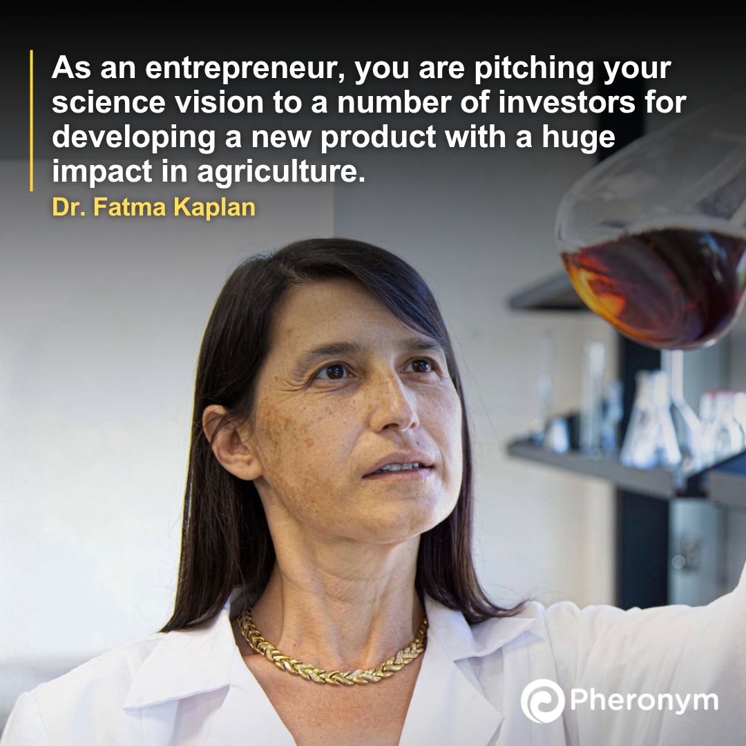 pheronym's tweet photo. Dr. Fatma Kaplan shares her path to becoming a scientist entrepreneur ➡️ https://t.co/1hhVzCBRnX

#WomenInSTEM #WomenInScience https://t.co/Df7Nai3ohx