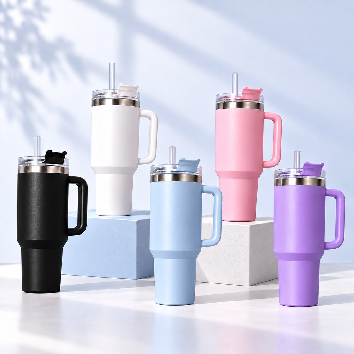 Zelvomart's tweet photo. Stay hydrated in style 💧✨
Pick the color that matches your vibe and enjoy your favorite drinks wherever you go. 

Shop now at https://t.co/FzHTJFGOoT
#ZelvoMart #Tumbler #StylishTumbler #TravelTumbler #ReusableCup #Drinkware #StayHydrated #EverydayEssentials https://t.co/dtTs3qLMLL