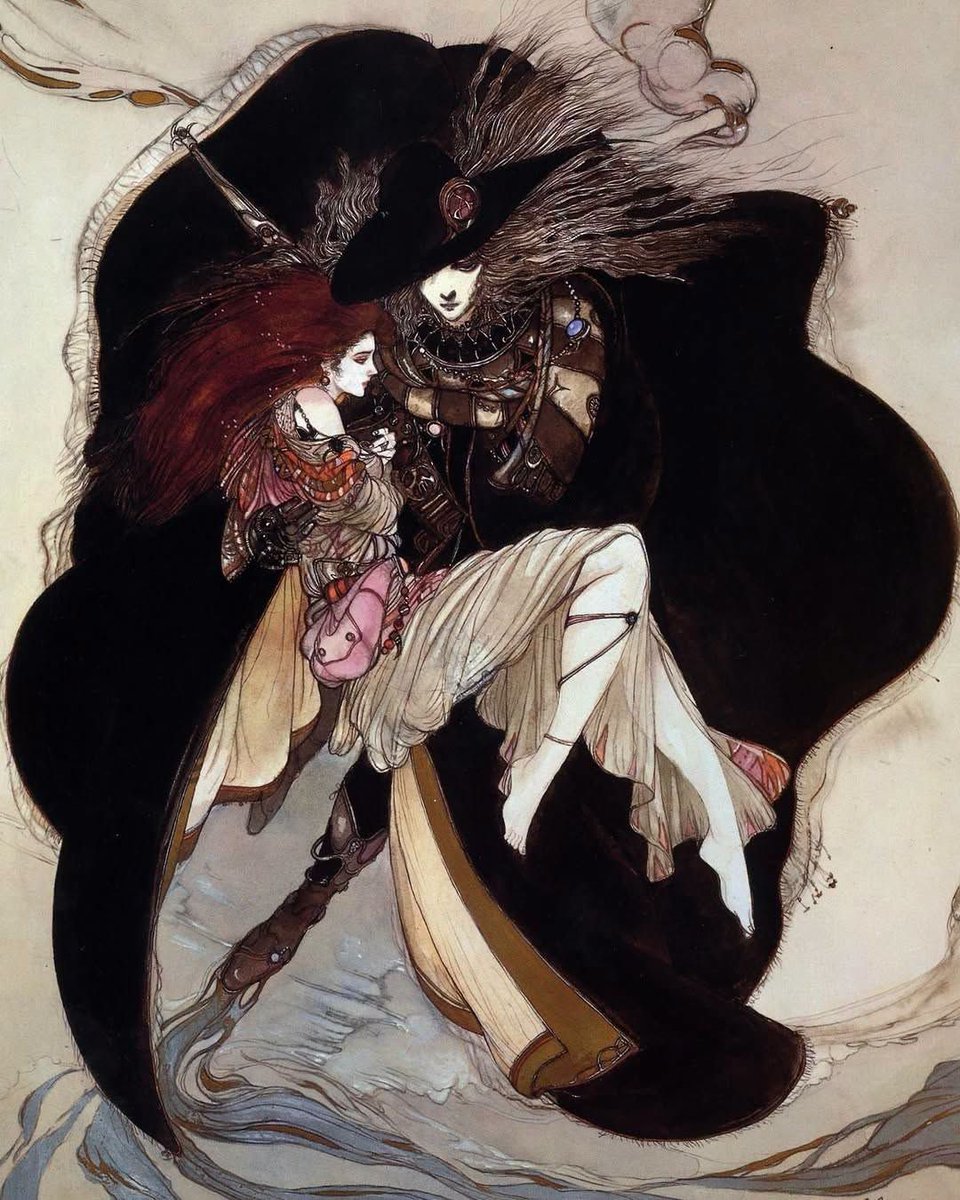 90sPiictures's tweet photo. The Art of Vampire Hunter D by Yoshitaka Amano https://t.co/sxhAjiRBFv