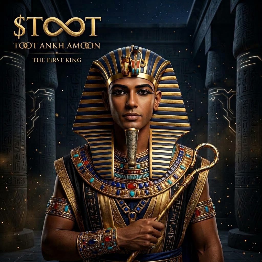MoHaMeDEL_Masry's tweet photo. 👑🏺 Something from ancient Egypt is coming back to life.

I’ve been building $TOOT — Toot Ankh Amoon, an Egyptian-inspired memecoin on Solana.

The First King is here. 👑

🌐 https://t.co/VuyYRwa3Ls…

💬 https://t.co/uTsrgMswmb

#TOOT #Solana #Memecoin #solanagem https://t.co/9lRAANWpAP