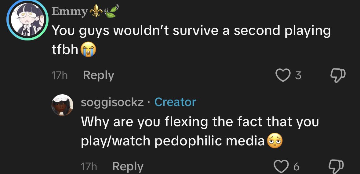 marshlovskis's tweet photo. they’re calling south park pedophilic media on tiktok https://t.co/xYGEdUNedU