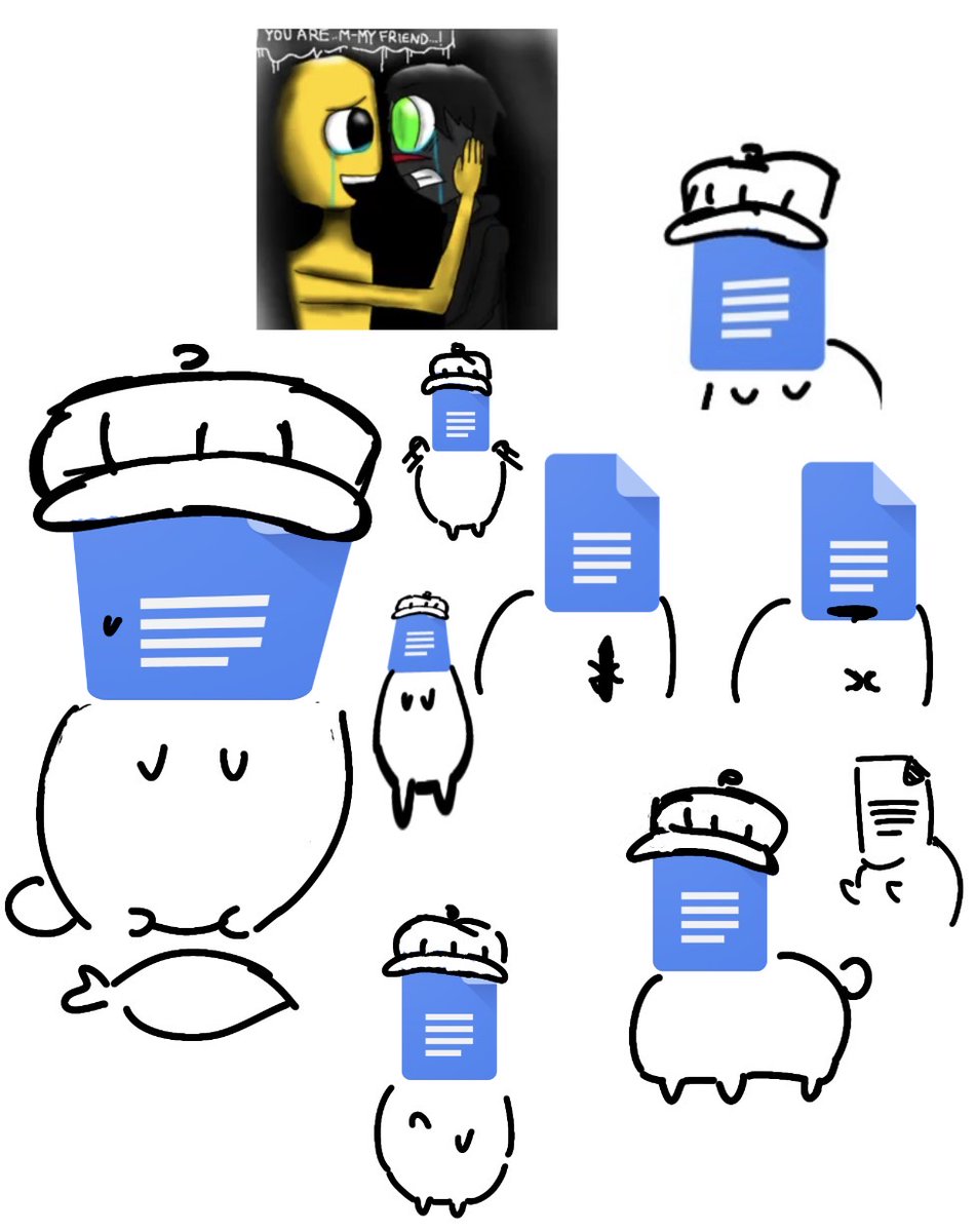 writinforgoogle's tweet photo. // I drew more bean document https://t.co/rKOOCV2pCa