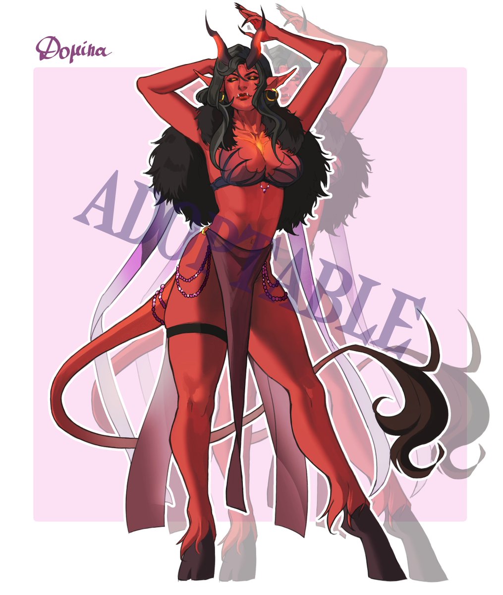 Fushido3's tweet photo. Currently unsold adopts
I run auctions on them on ych.commishes from times to times
#art #artwork #digitalart #OC #adopt #adoptable #tiefling #succubus #daemon #fairy #feywild #dnd #dungeonsanddragons #female https://t.co/c0asqHFF9R