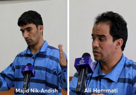 JavadDabiran's tweet photo. Iran executed 2 young protesters, Ali Hemmati, 21, &Majid Nik-Andish, 25, over their alleged role in the January 2026 uprising in Mashhad; @Maryam_Rajavi  said the executions reflect the regime’s fear and “will only redouble the determination of Iran’s brave youth,” while urging urgent international action to halt executions.  #StopExecutionsInIran @DEonHumanRights @AmnestyIran @JoWadephul @ElisabethWinke4 @kajakallas @drmaisato