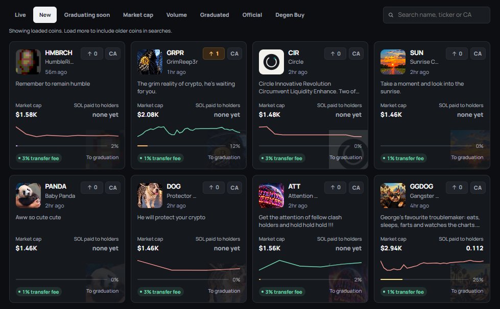ClashPadFun's tweet photo. Creators, this one’s for you 👀

Launch your coin on ClashPad, lock liquidity, and let every transfer create $SOL rewards for holders.

No founder allocation. No complicated setup. Just launch, build your community, and give holders another reason to stay.

Launch your coin. Reward your holders 🔥

https://t.co/it4CgqErNa