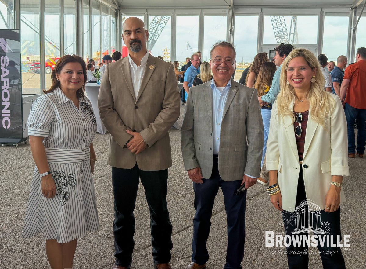 BTxRGV's tweet photo. Saronic Technologies’ Port Alpha breaks ground at the Port of Brownsville marking the start of an exciting new chapter for Brownsville, bringing together maritime manufacturing, innovation and economic opportunity.
#PortOfBrownsville #EconomicDevelopment #Innovation #OneCity https://t.co/VQ9UZ8Iils