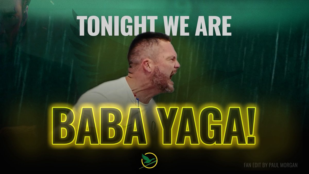 travisrookeley's tweet photo. BABA YAGA 

Hat tip to our designer Paul Morgan, not AI 🫡 https://t.co/yVyPC7ScwK
