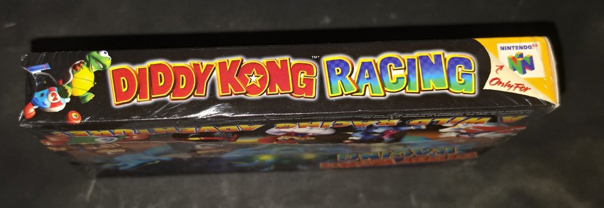 eastretrogamer's tweet photo. Diddy Kong Racing promotional VHS sealed. Really awesome gift from Tim Bell very grateful. 🤯
 
#retro #retrogame #retrogames #retrogamer #retrogamers #retrogaming #retrogaminglife #game #games #gamer #gamers #gaming #gaminglife #videogame #videogames #videogamer #nintendo #nes #snes #virtualboy #n64 #gamecube #wii #wiiu #switch #complete #diddykongracing #diddykong #promo #sealed