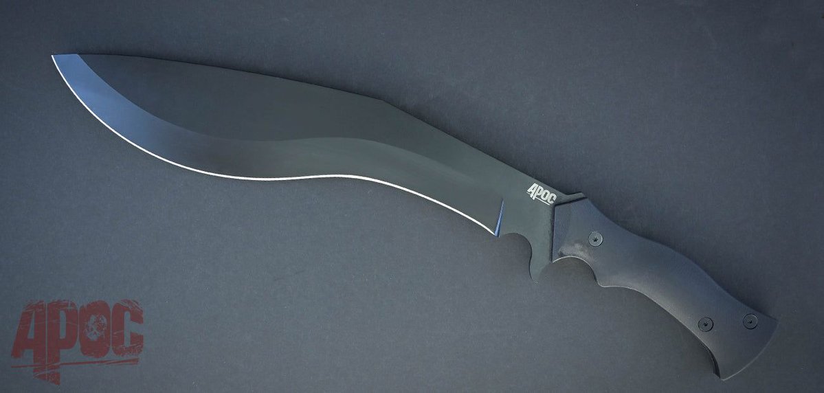 apoctools's tweet photo. โจ๏ธ A Fresh Look - APOC Kukri
https://t.co/krVhpzMbkn
Unrepentantly brutal. Wicked sharp. Devastatingly powerful. Easily yours ..
#apoc #knife #knives #sword #swords #edc #everydaycarry #camp #camping #bushcrafting #bushcraft #survival #fulltang #9260steel #G10 #kydex #tactical #tacknife #tacblade
