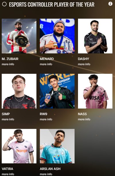 DeffulT's tweet photo. 🚨 للمعلوميه ....

روص مشارك في اكبر حفل لجوائز الرياضات الاكترونيه 
( Esports Awards 🏅 )

-
أيضاً فالكون كـ افضل فريق رياضات إلكترونية  🦅

الله الله بتصويت لايطلع برا فالكون هم الاحق فيها 
لاتنسون تصوتون ،

رابط التصويت :

                             https://t.co/z48U8bkT4I https://t.co/5ZsjmYl36D