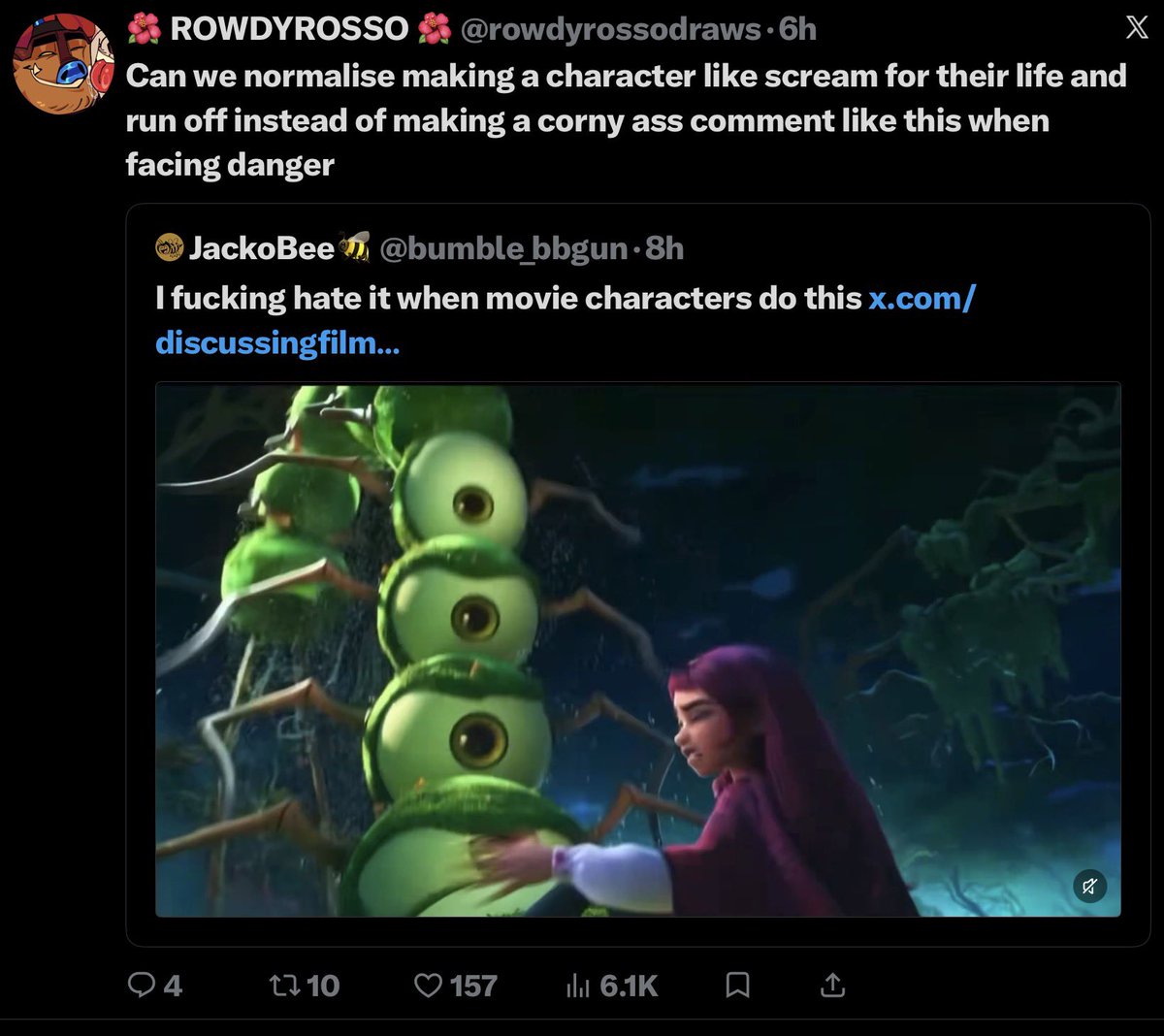 rowsdyrossodraw's tweet photo. This made me laugh bruh 😭 https://t.co/htUnSpnrCA