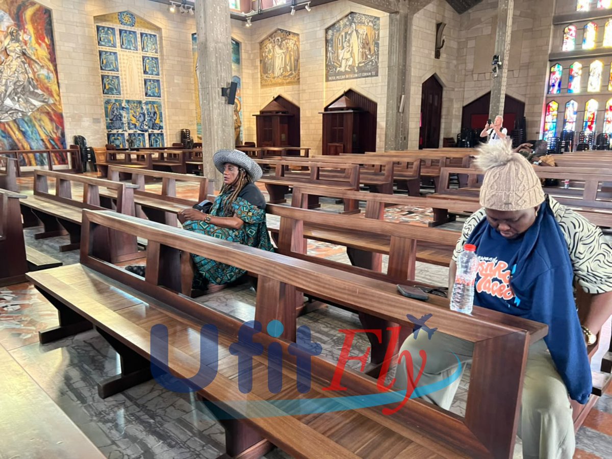 ufitfly's tweet photo. Ufitfly's Pilgrims Standing in Nazareth at the sacred Church of the Annunciation - Wednesday, 30th September, 2026

#Ufitfly #ChurchOfTheAnnunciation #Nazareth #GrottoOfTheAnnunciation #HolyLandPilgrimage #ChristianTravel #Pilgrimage2026 https://t.co/mbpYaSrFsc