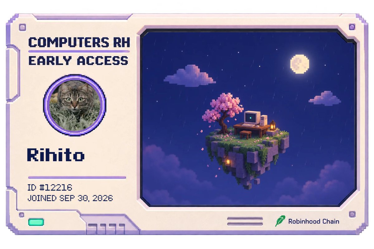 rihit0san's tweet photo. Early Access for @ComputersRh.
I'll be playing 24 hours before the public launch. https://t.co/52fEAR70Z4