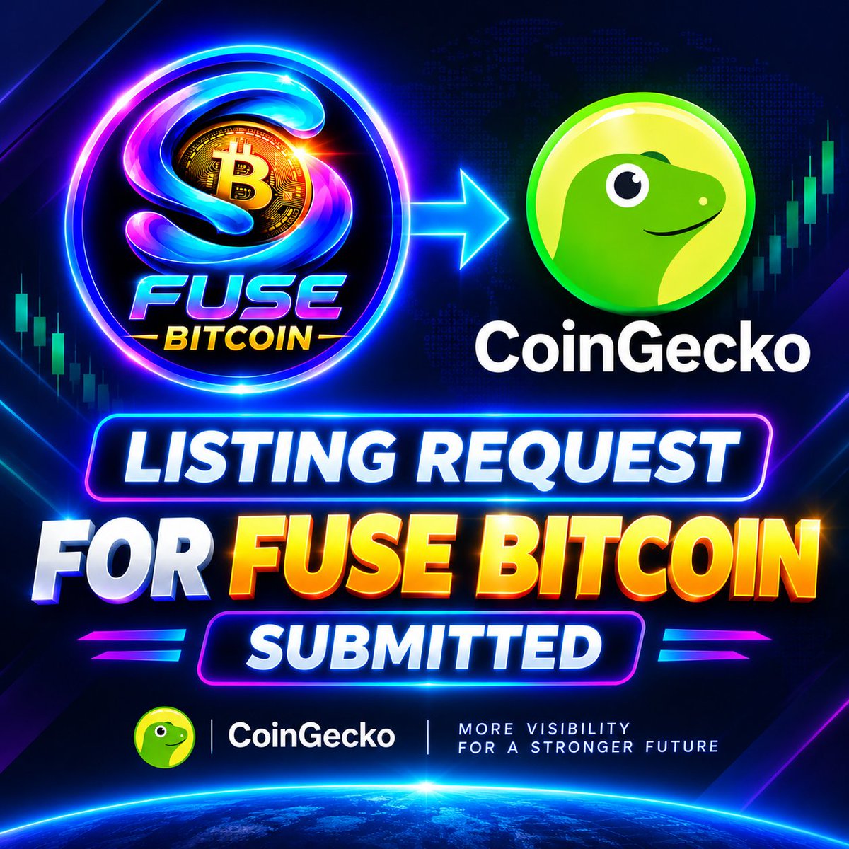 FUSEBTC's tweet photo. 🚀 BIG STEP FOR FUSE BITCOIN! 🟠

The CoinGecko listing application for FUSE BITCOIN ($FUSEBTC) was officially submitted today! ✅

Another important step toward increasing the project's visibility and making FUSE BITCOIN more accessible to a wider audience.

🔗 One step closer to strengthening FUSE BITCOIN's presence within the Fuse ecosystem.

The building continues. 🧱🔥

#FUSEBITCOIN #FUSEBTC #Fuse #CoinGecko #Bitcoin #Crypto