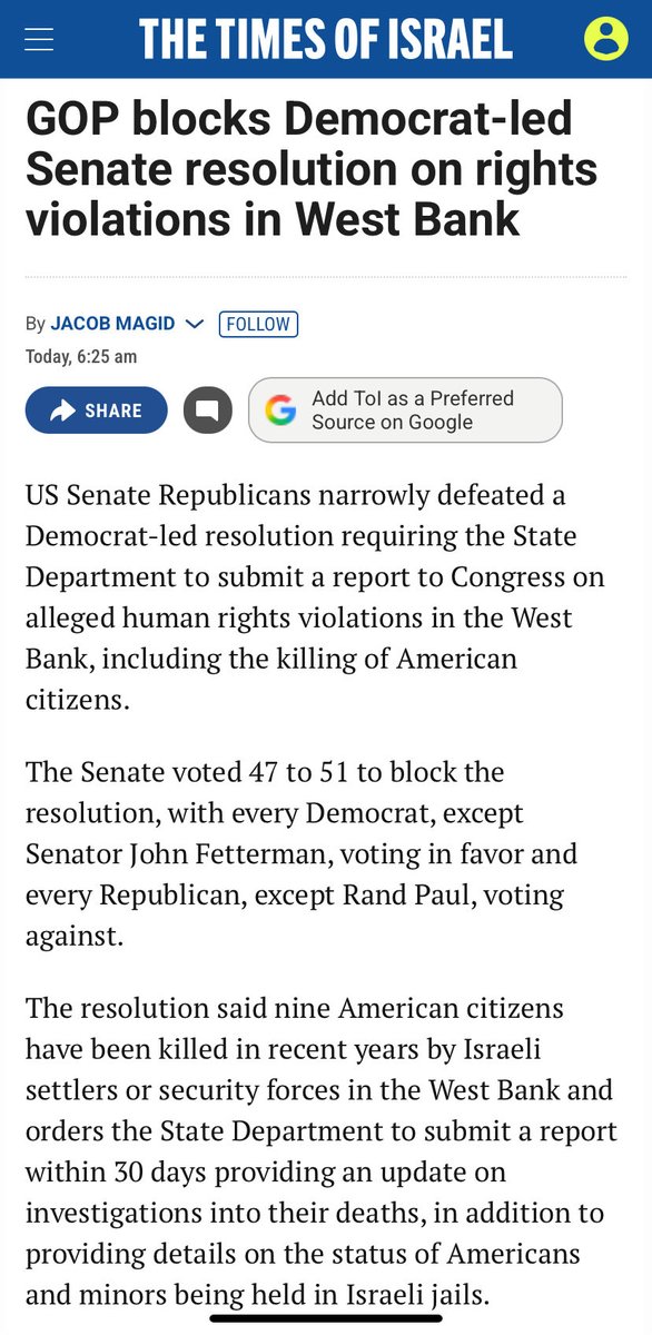 ad_lomax's tweet photo. @VerumEstLiberta @HouseDemocrats They had this, but Republicans weren’t interested in holding Israeli terrorists accountable for killing Americans. https://t.co/bBhP2iV60J