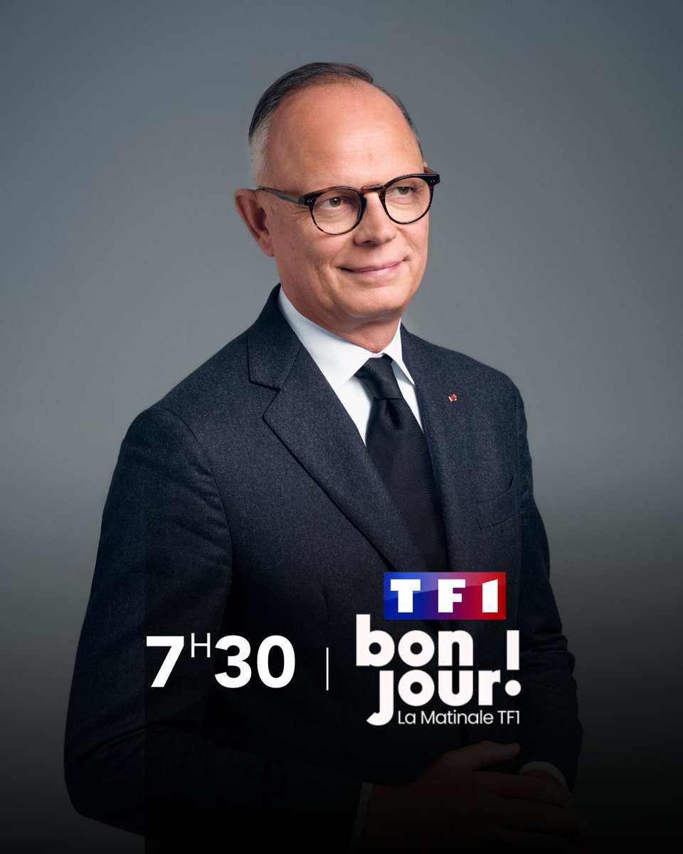 EPhilippe_LH's tweet photo. Je serai l’invité de @VenturaAlba, demain à 7h30 dans « Bonjour ! », la matinale de @TF1Info. https://t.co/C0VDMF0aSQ