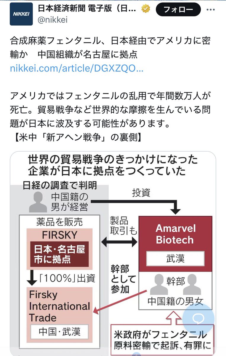 RCB_QAJF_991199's tweet photo. 次は日本🐸

「 アメリカ人を守る。トランプ政権は南部国境を越えフェンタニルと麻薬マネーを密輸しているメキシコのカルテルに制裁を科す。

どの大統領も麻薬カルテルと戦う勇気がなかった。それがトランプ大統領で変わった。彼はアメリカ人を毒殺しようとするカルテルとの戦いを決してやめない。」 https://t.co/YtHNYGCnCE